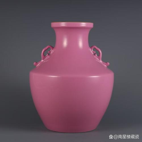 乾隆收藏瓷器粉色的瓷器