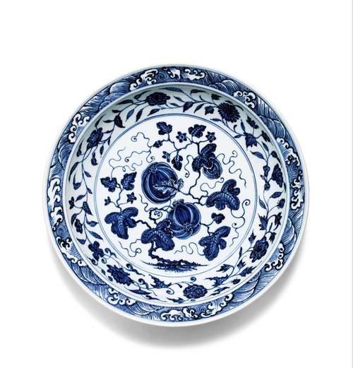 清代宫廷瓷器纹样模板