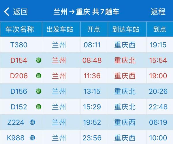 兰州至成都高铁啥时间能开通