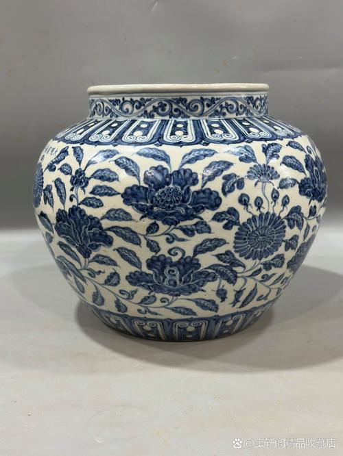 大明清花瓷器 039