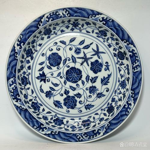 大明清花瓷器 039