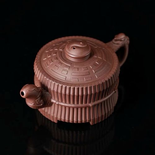 龙头紫砂壶，龙头会动