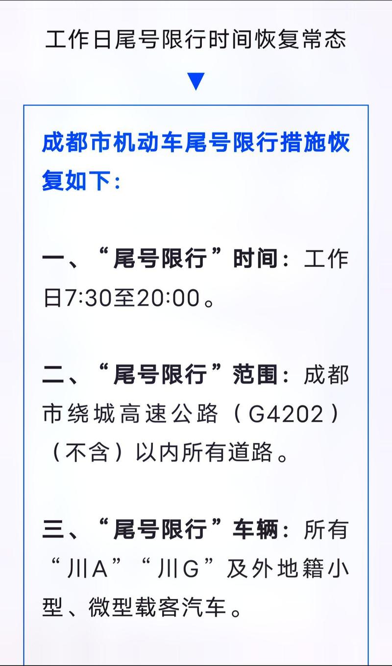 成都限号规定2025年6月