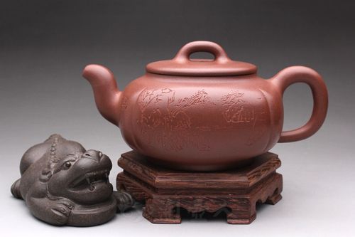 万兆元紫砂壶锦上添花