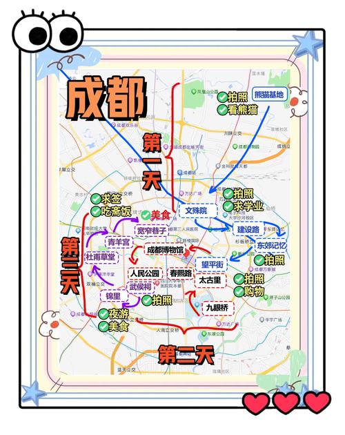 成都市区旅游攻略一日游路线