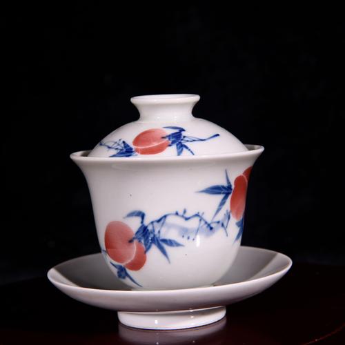 乾隆年制瓷器盖碗图片