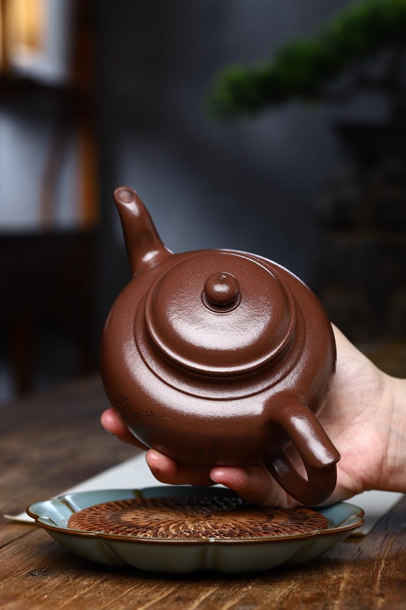 紫砂壶 壶底 白色粉