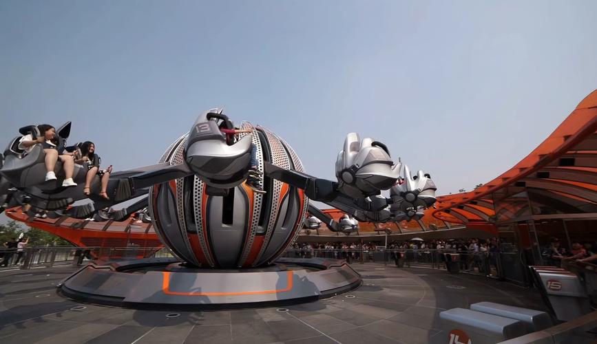 上海迪士尼喷气背包飞行器