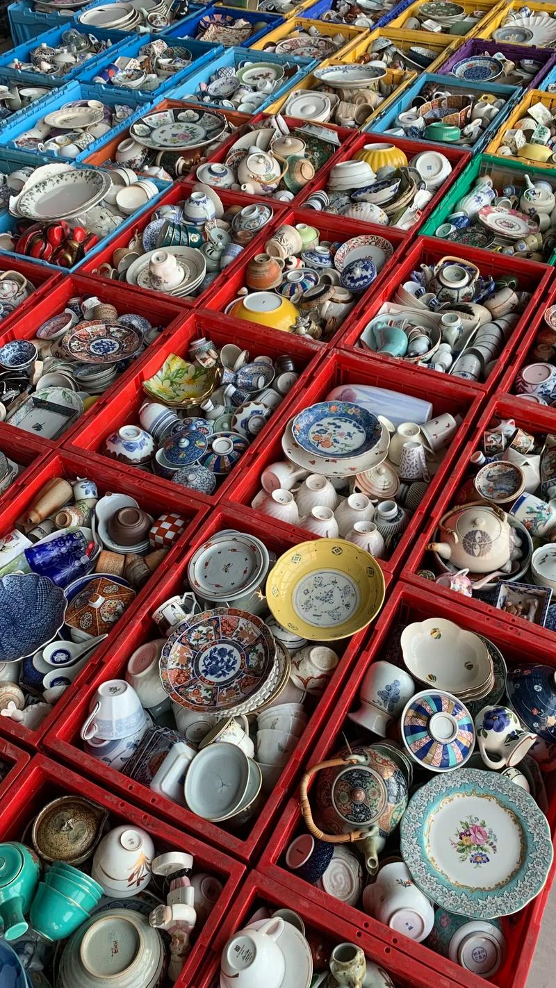 回流瓷器 按重量算钱