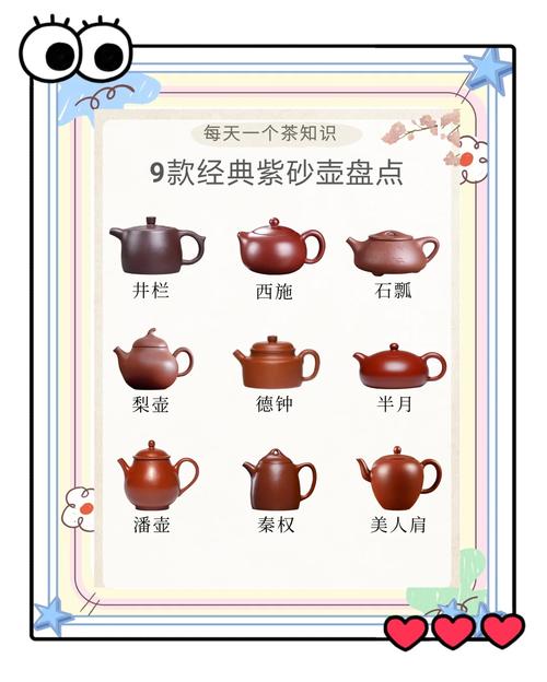 紫砂壶 60款 品种