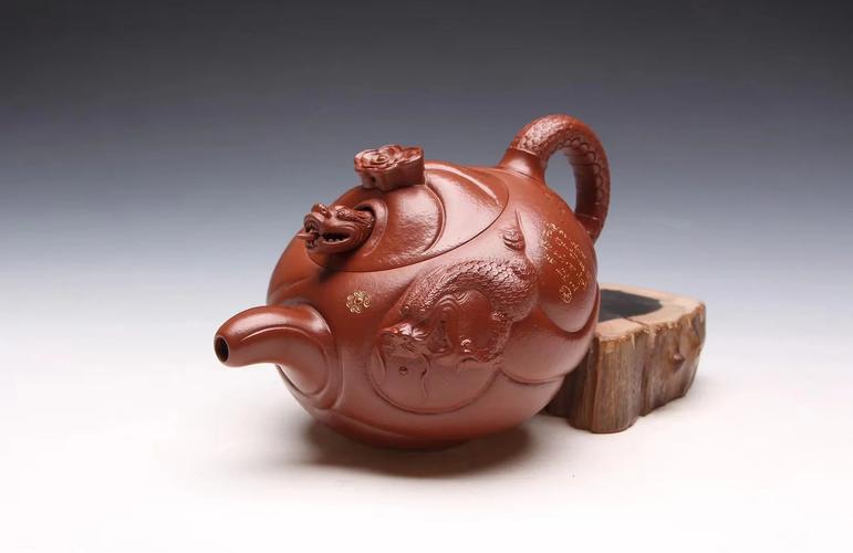 鱼化龙正根紫砂壶紫砂