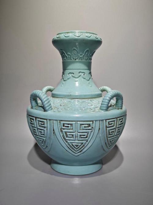 馆藏绿松石釉瓷器图片