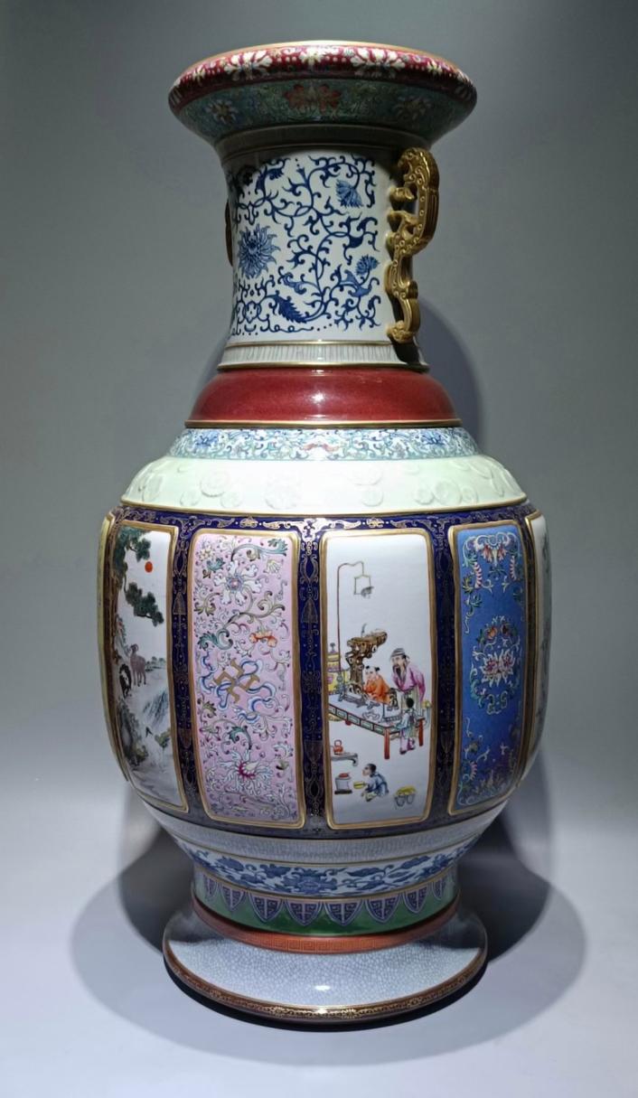 清代日本青花描金瓷器