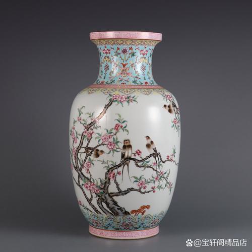 真品官窑瓷器花瓶图片