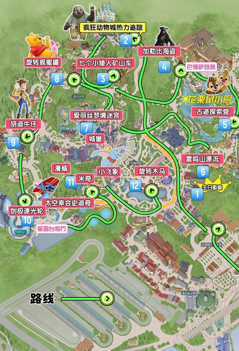 上海迪士尼游玩攻略一日游