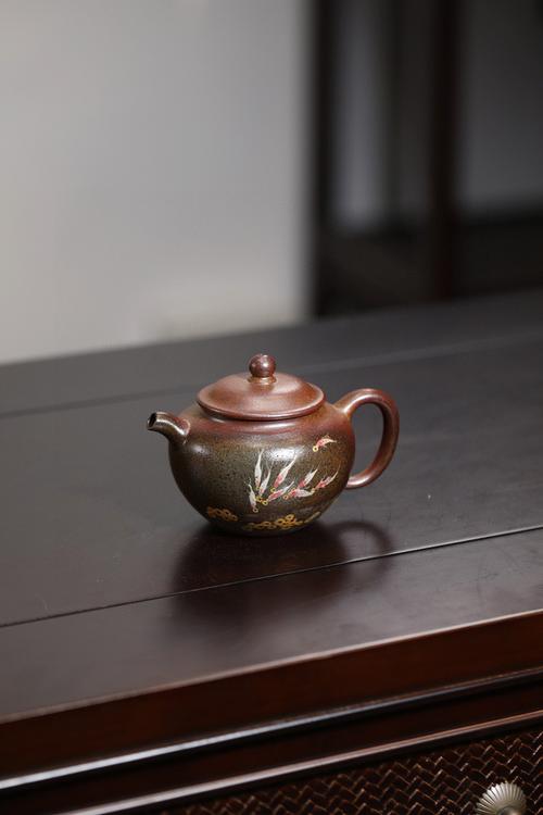 纪念儿子满月 紫砂壶