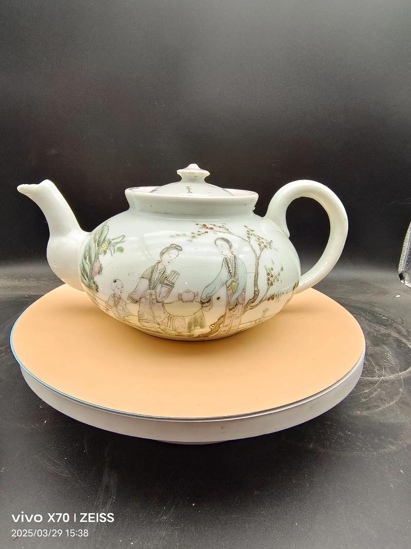 粉彩紫砂壶 起始年代