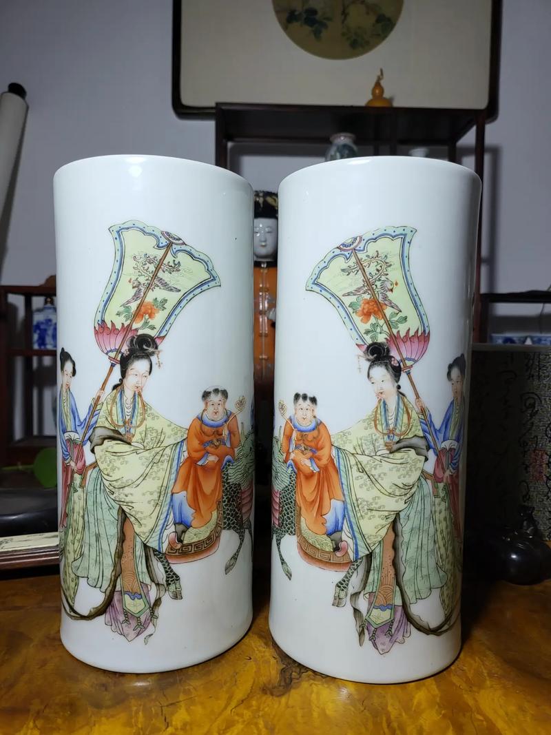 民国瓷器麒麟送子图片