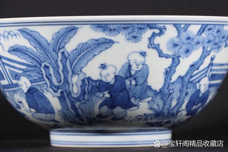 明朝瓷器小孩眼睛画法