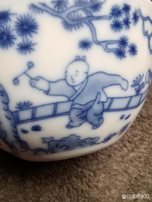 明朝瓷器小孩眼睛画法