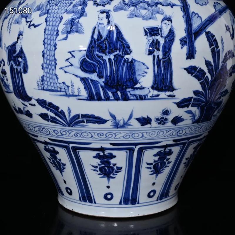 瓷器底部成吉思汗头像