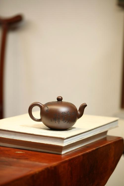 紫砂泥人张紫砂壶图片