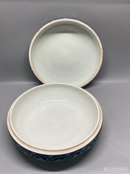 大明瓷器 成化 蓝釉