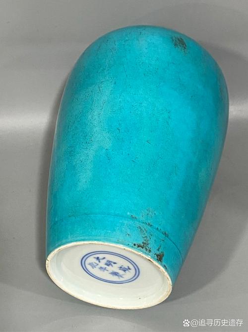 大明瓷器 成化 蓝釉