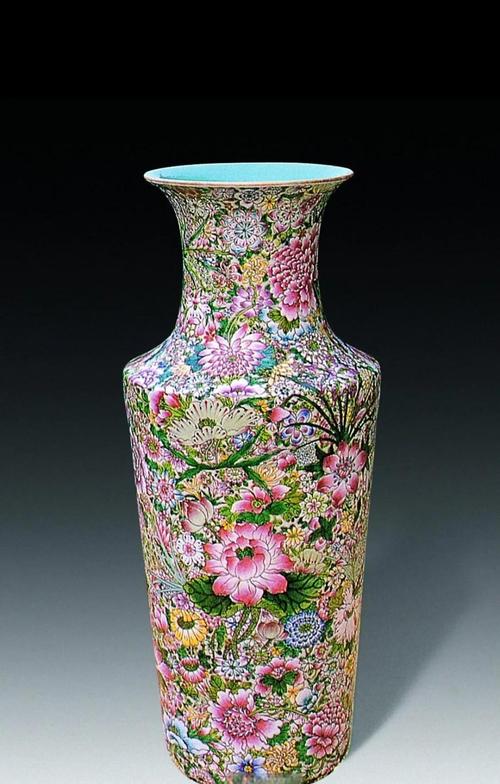 民国瓷器欢天喜地瓷瓶