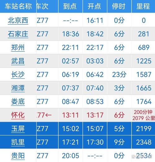 北京到长沙高铁多长时间