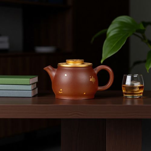 宜兴紫砂壶金龙紫砂壶