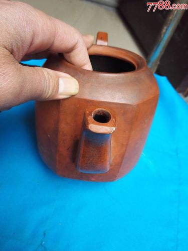 民国六棱紫砂壶紫砂壶