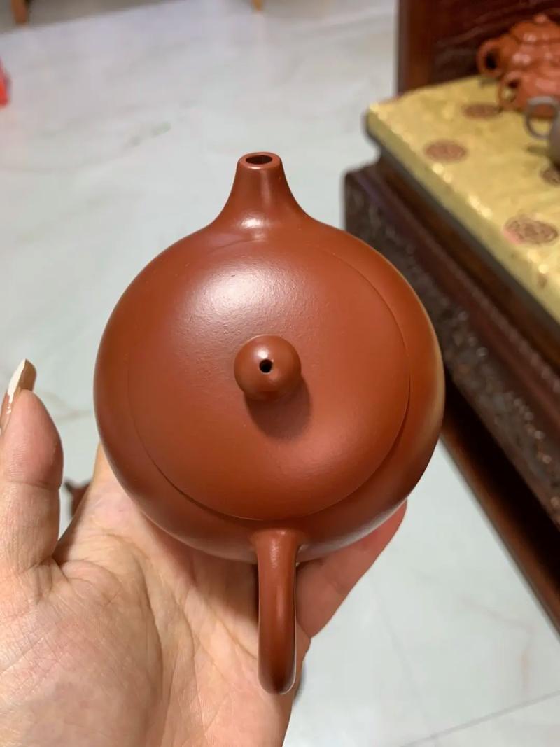 朱泥紫砂壶原矿紫砂壶