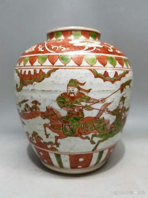 成化年制瓷器刀马瓷器