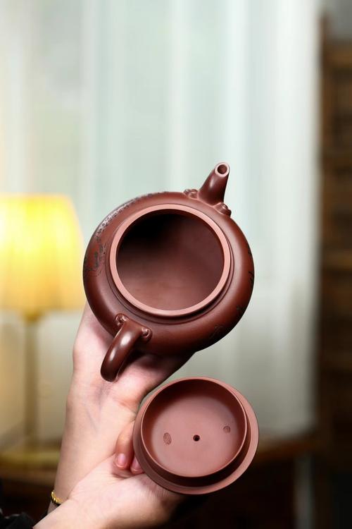 张静珍紫砂壶招财进宝