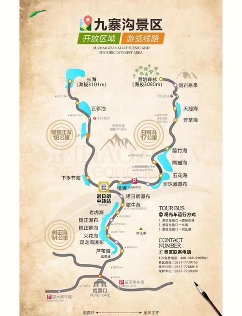 成都到九寨沟经过哪些地方