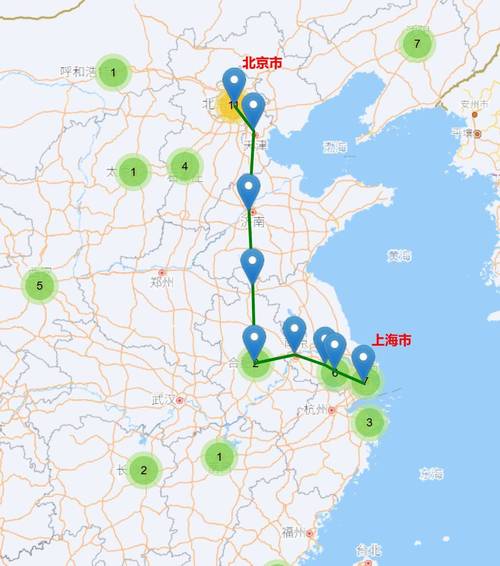 高铁北京到上海多长时间