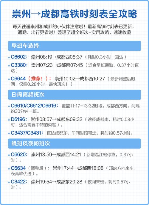 上海至成都火车时刻表查询