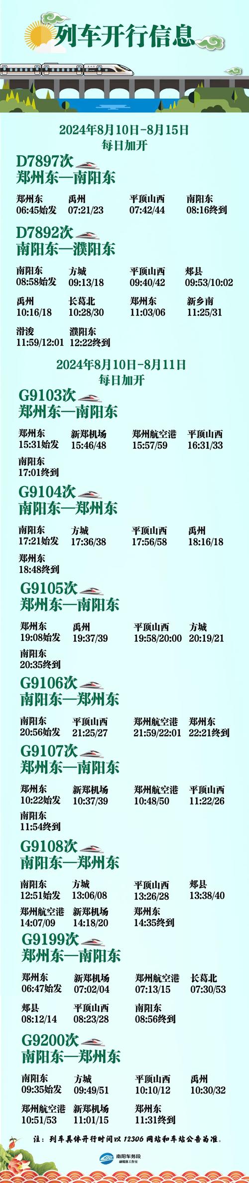 平顶山到上海火车时刻表