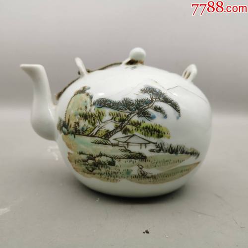 王少维浅降彩瓷器图片