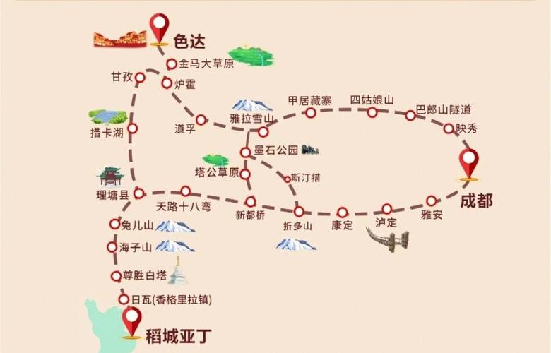 成都到稻城亚丁自由行攻略