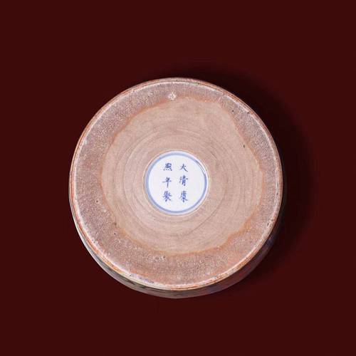 康熙五彩瓷器底足图片