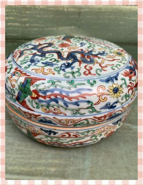 民国青花五彩瓷器图片