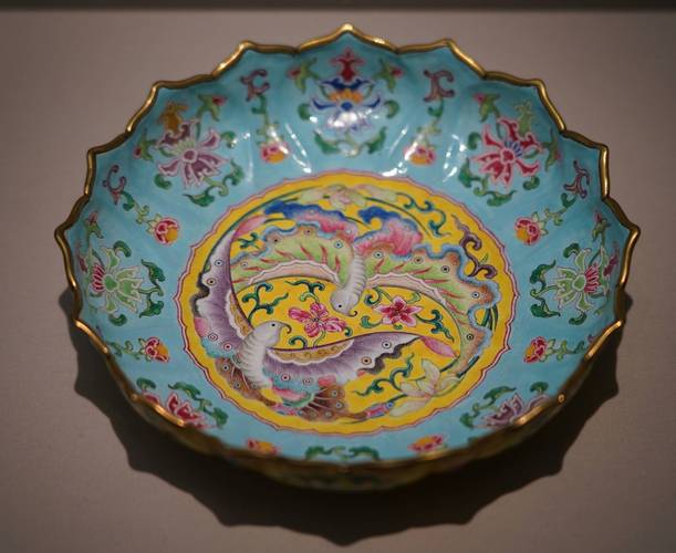 天津博物馆珐琅彩瓷器