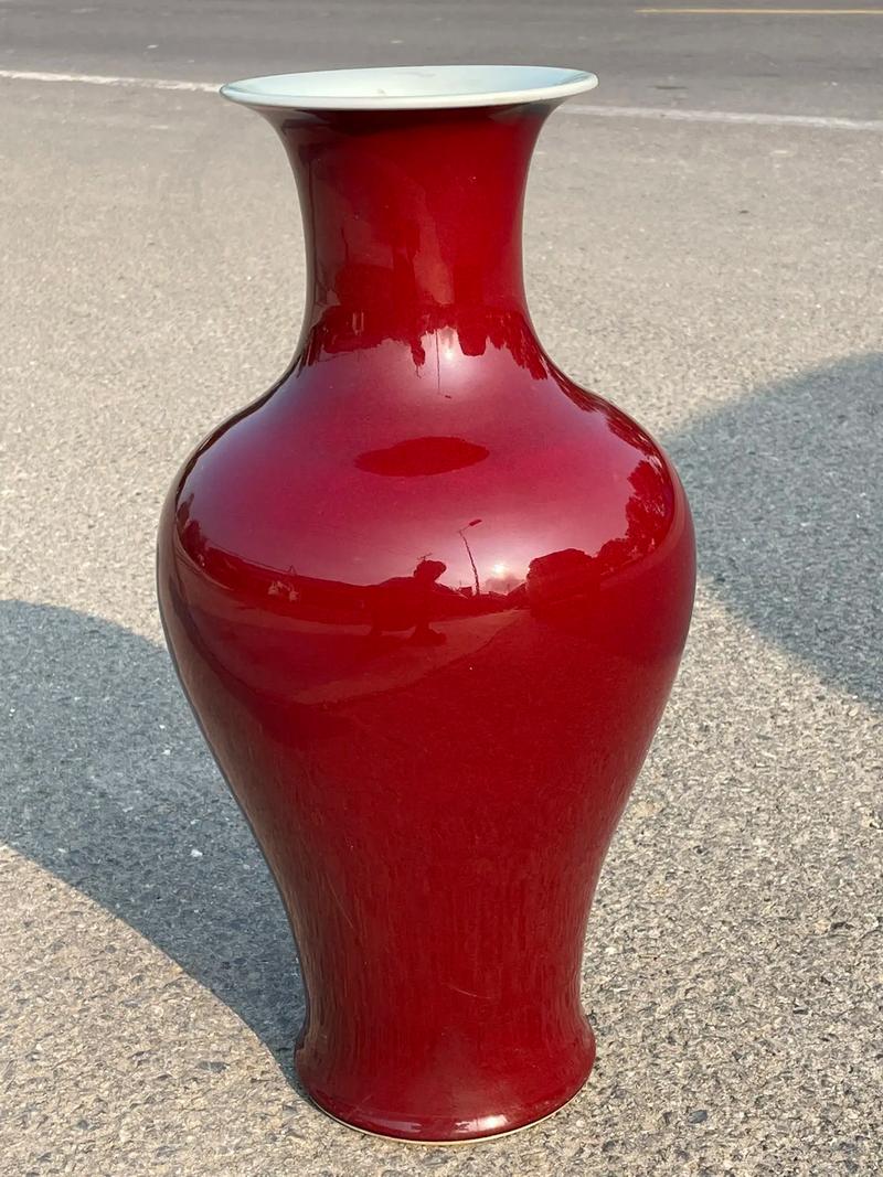 乾隆红釉瓷器官窑估价