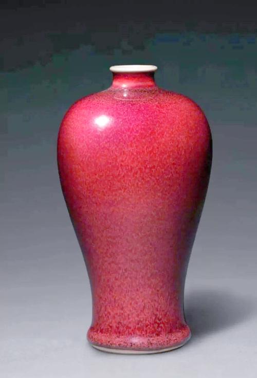 民国有郎窑红瓷器图片