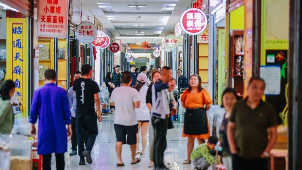 成都国际商贸城中药材市场