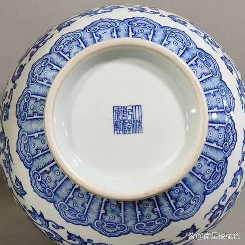 乾隆青花瓷器底款图片