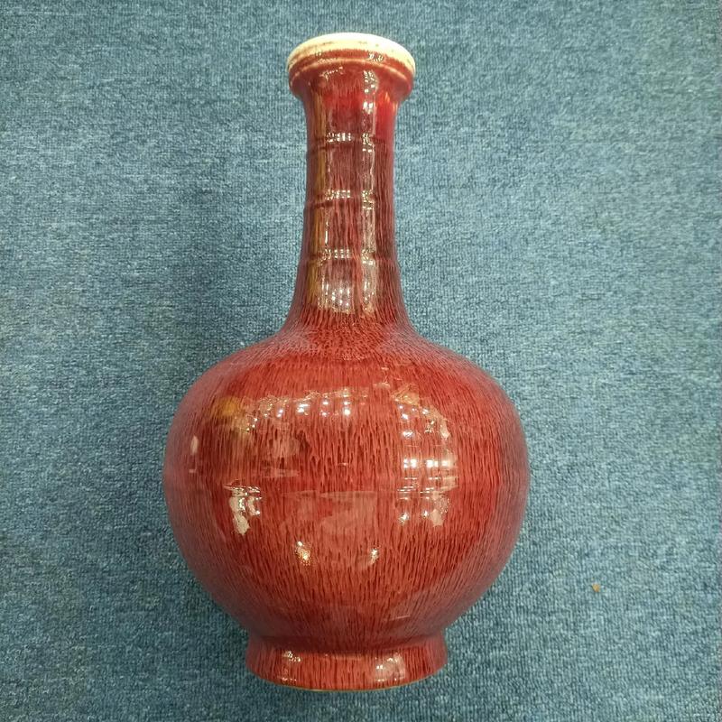 光绪仿乾隆郎窑红瓷器