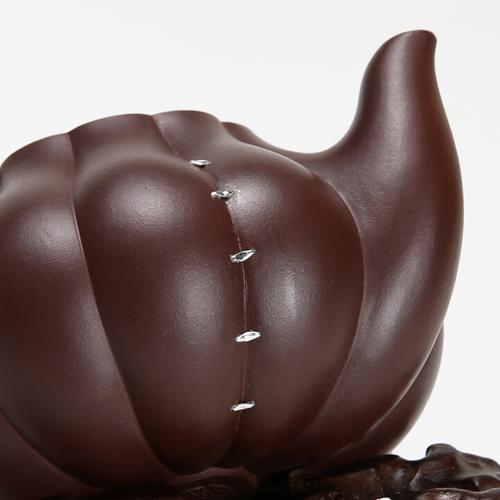 紫砂壶的修复焗钉视频